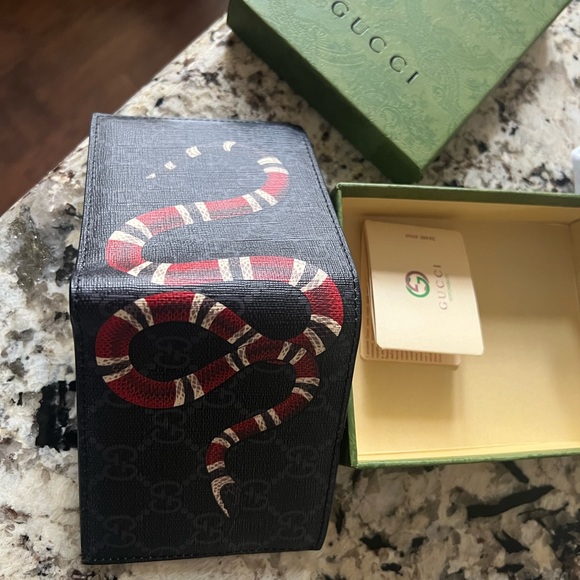 Kingsnake print GG Supreme wallet - Picture 4 of 6